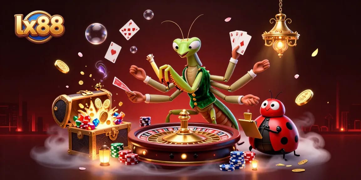 Experience thrilling gameplay at lx 88 with immersive casino elements and vibrant characters.