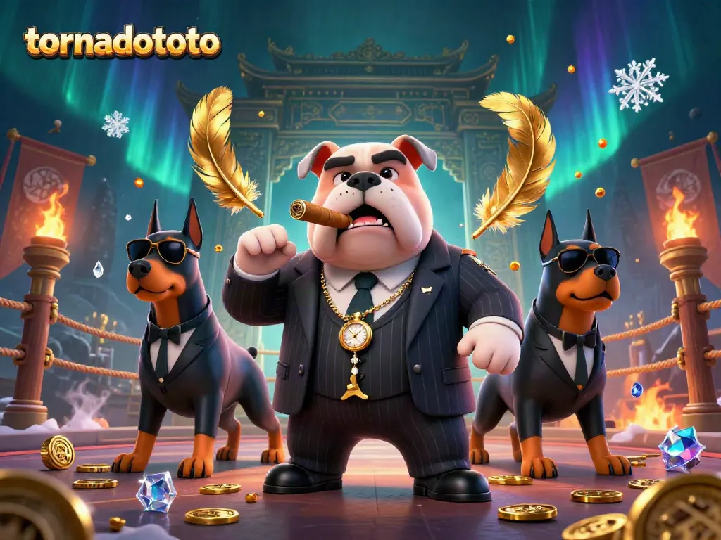 Experience gaming excitement at tornadototo with charming casino characters in a rich, dynamic setting.