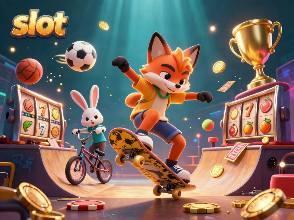 Melakukan putaran slot dengan simbol slot di latar belakang yang menarik di SLOT188.