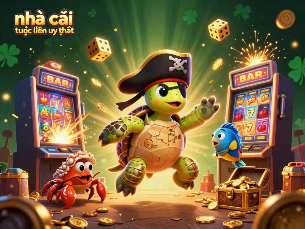 Experience the excitement of nhà cái trực tuyến uy tín with our vibrant casino-themed illustration.