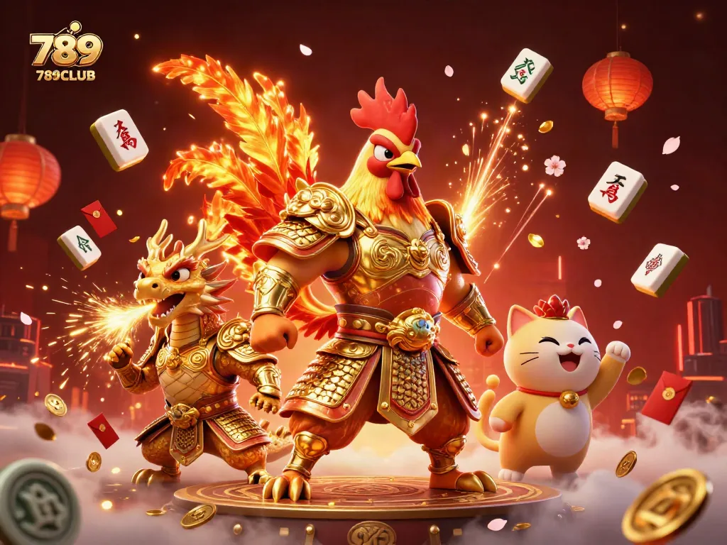 Engage with 789CLUB's vibrant gaming universe featuring dynamic characters and elements.