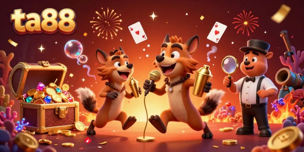 Experience the thrilling excitement of ta88 casino with colorful hyenas bringing comedy and fun.