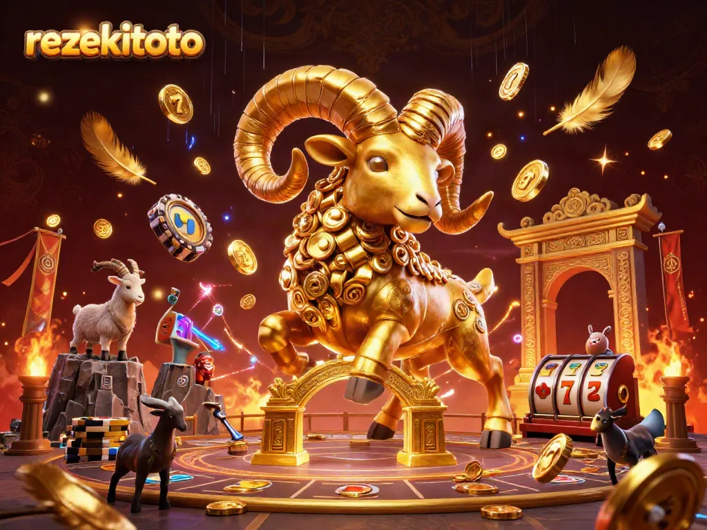 Experience thrilling gameplay with rezekitoto, featuring vibrant casino elements and dynamic characters.