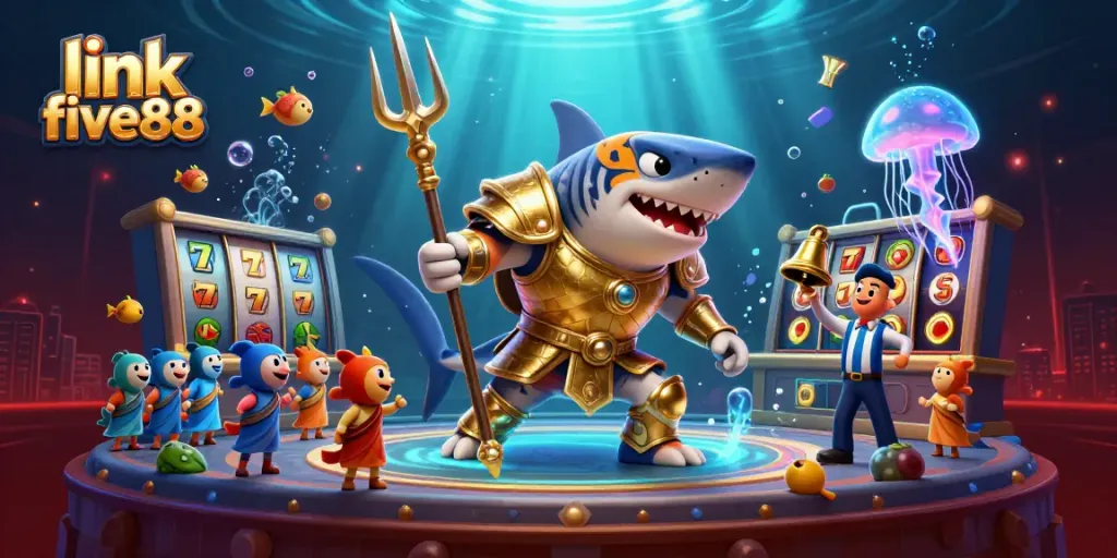 Engage with exciting gaming at link five88, experience vibrant 3D underwater casino action.