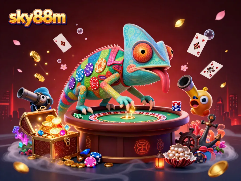 Engage in thrilling gaming at sky88m, where excitement meets vivid underwater casino adventures.